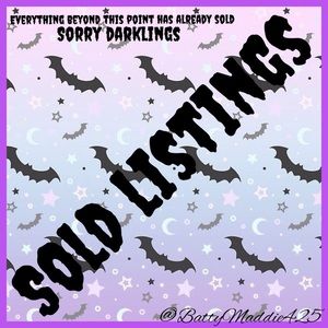 Everything beyond this point has sold.